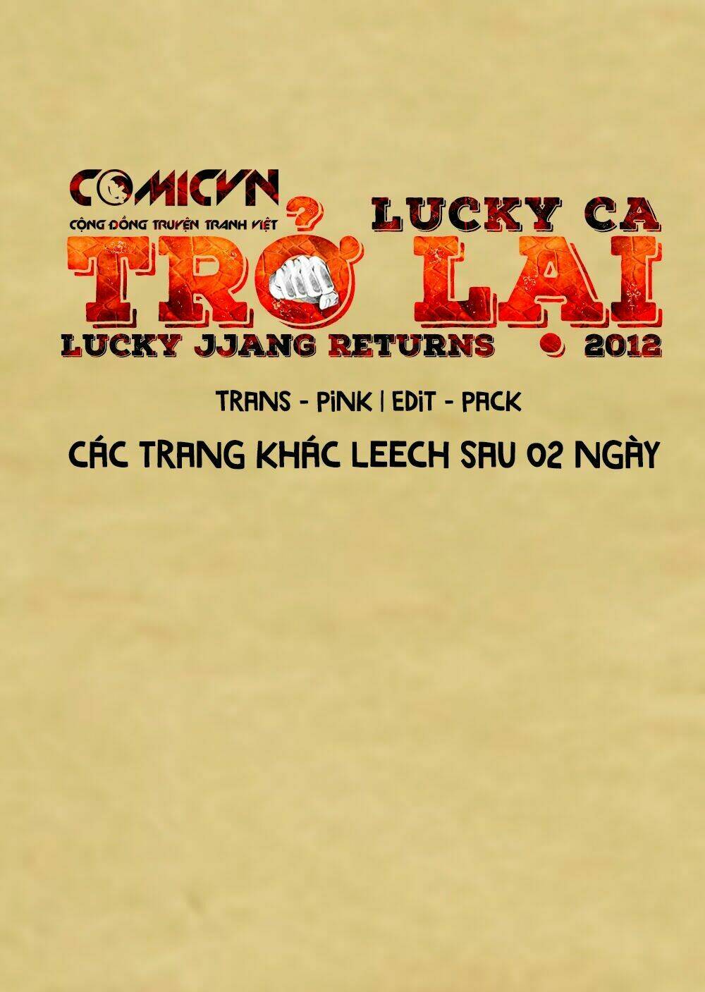 lucky ca trở lại - lucky jjang returns 2012 chapter 10 2