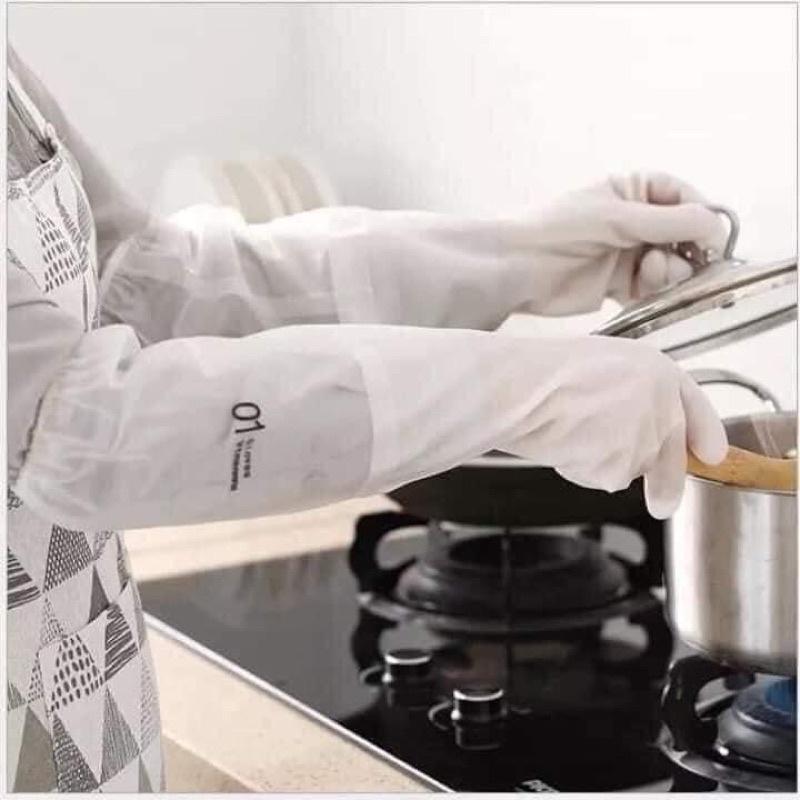 Găng tay siêu dai loại dài bo chun có và không lót nỉ