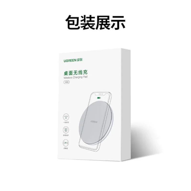 Ugreen UG40122CD191TK 15W Sạc nhanh đế sạc không dây - HÀNG CHÍNH HÃNG