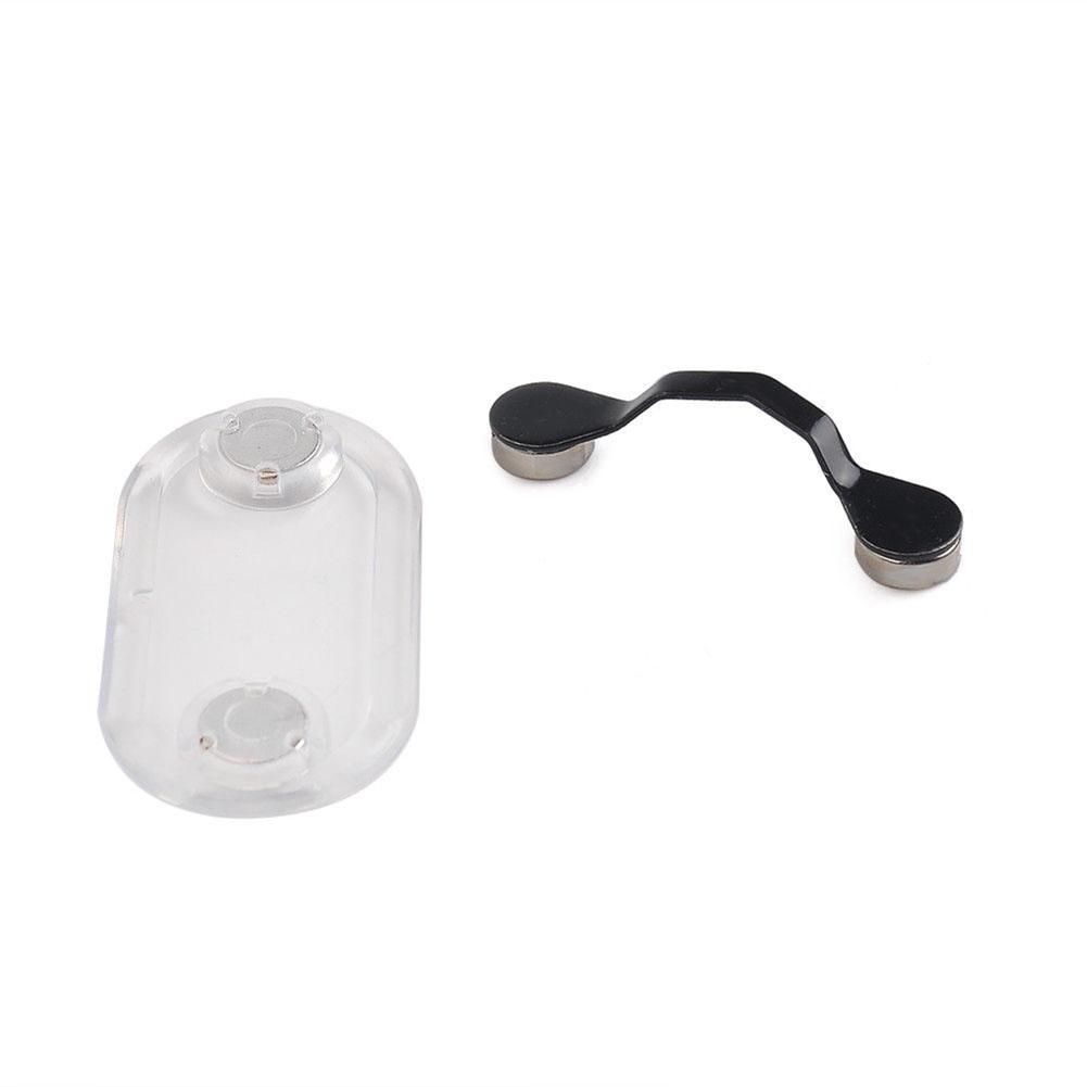 Portable Magnetic Eye Glass Holder Spectacle Sunglasses Clip Badge Hang Magnet Hook - Black