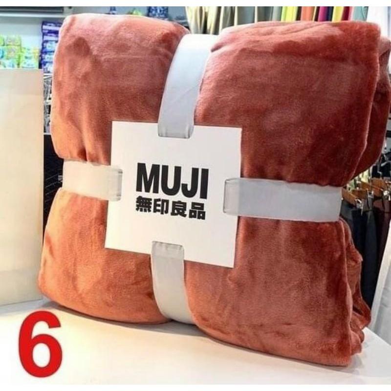 Chăn (mền) lông thỏ Muji Blanket xuất Nhật 1,8kg sz 2m*2m3