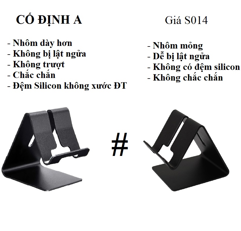 Giá Đỡ Điện Thoại Kim Loại Siêu Đẹp