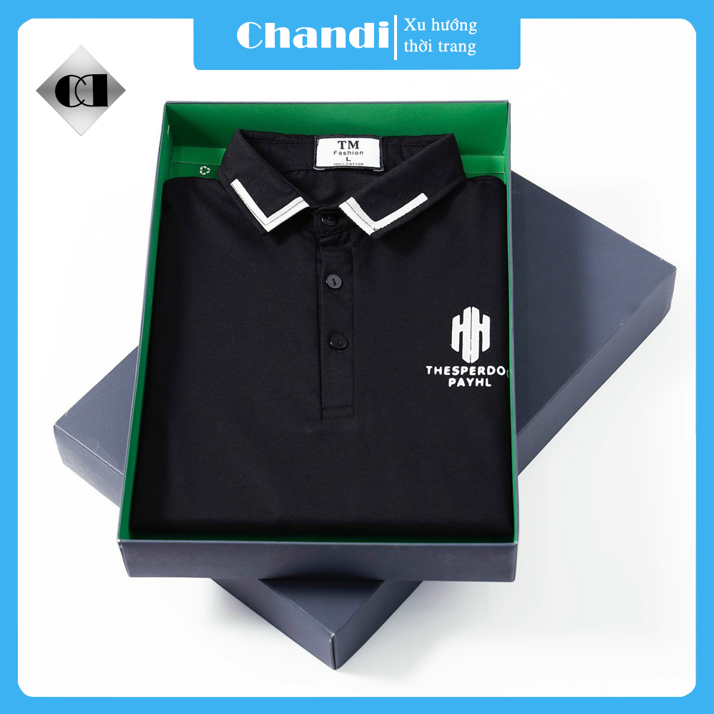 Áo Thun Nam Ngắn Tay Có Cổ Chandi, Chất Thun Cotton Xịn Thấm Hút Mồ Hôi Mẫu Mới Hot Trend 2022 NB2