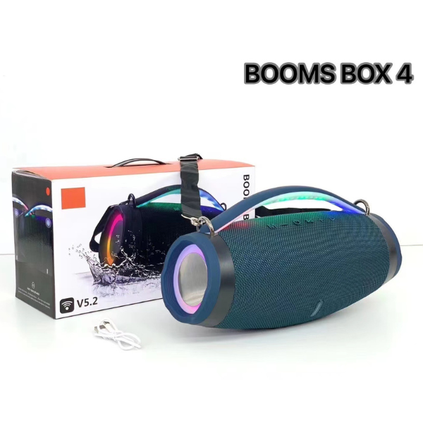 Loa Bluetooth BOOM BOX 4 - Âm Bass Cực Căng - Công Suất Lớn - Hàng Nhập Khẩu