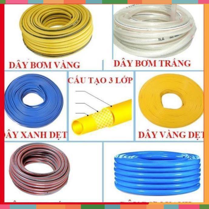 Bộ dây và vòi xịt rửa xe tưới cây tăng áp 7-10M 206817