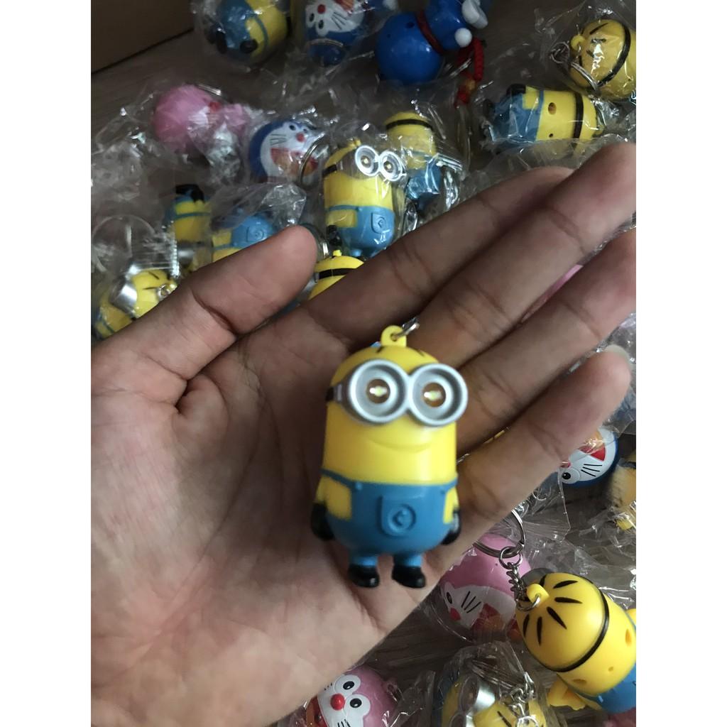Móc khóa Minion kêu I love You có đèn led