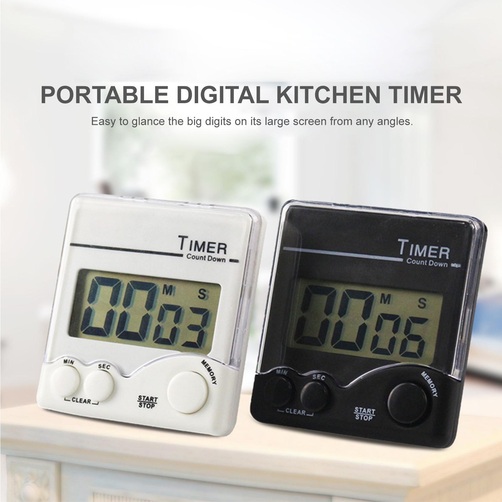 Đồng hồ hẹn giờ cho nhà bếp, mặt sau có nam châm