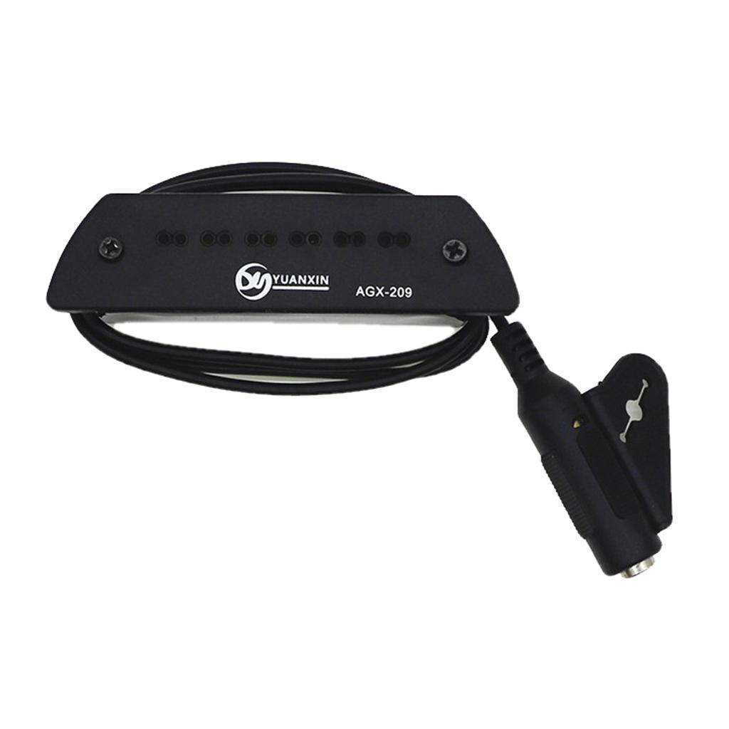 12 Lỗ Lỗ Âm Thanh Guitar Pickup Cho Dân Gian Đàn Guitar Cổ Điển Acoustic