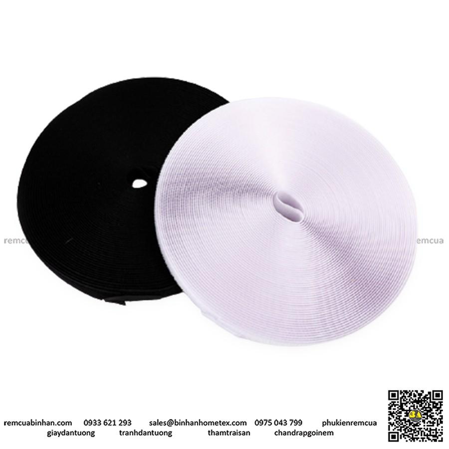 Băng dính gai nhám dán xé (KEO SẴN - Nhiều size) Velcro Phụ liệu may mặc Băng dán dính may rèm cửa dán vải, dán đồ