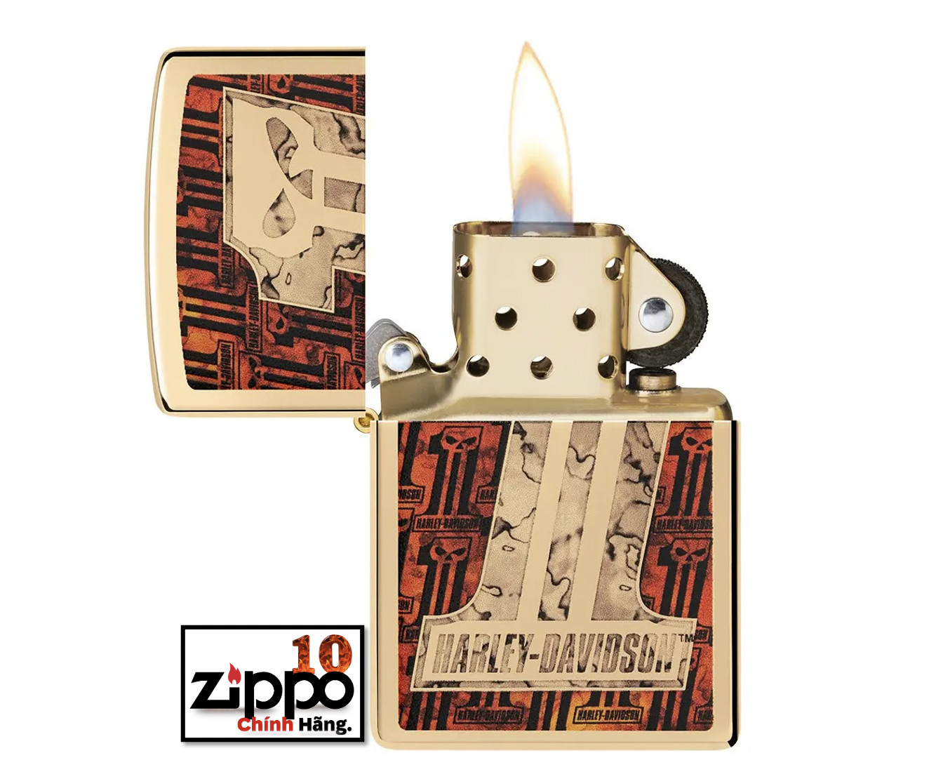 Bật lửa Zippo 48361 Harley-Davidson - Chính hãng 100%