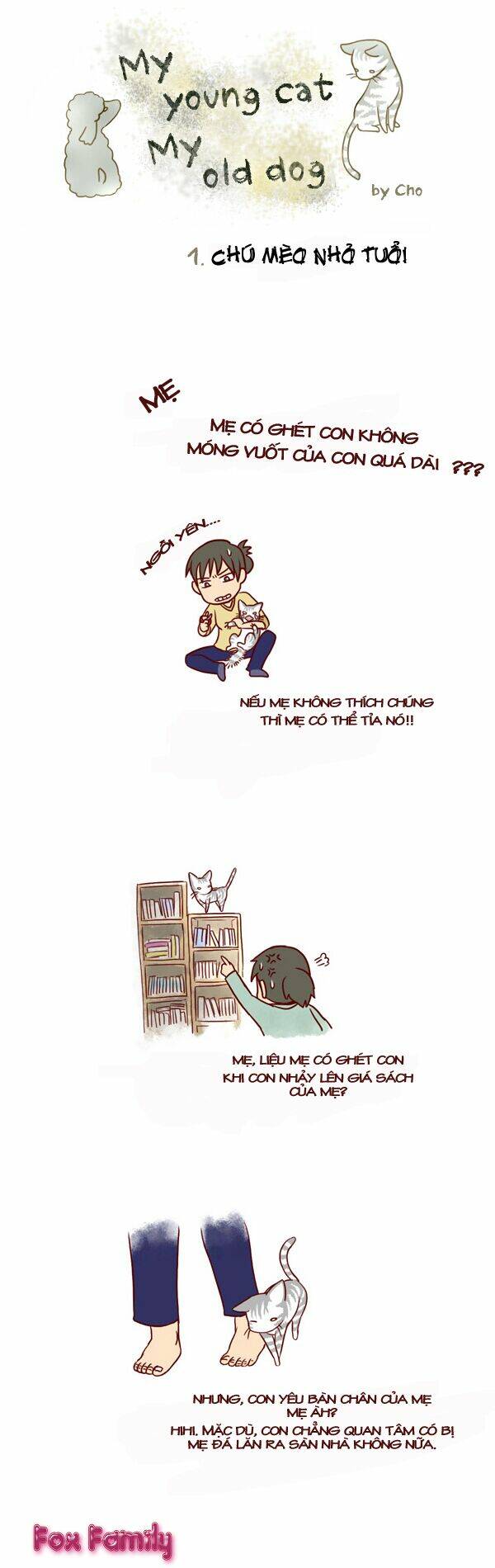 my young cat and my old dog chapter 1 2