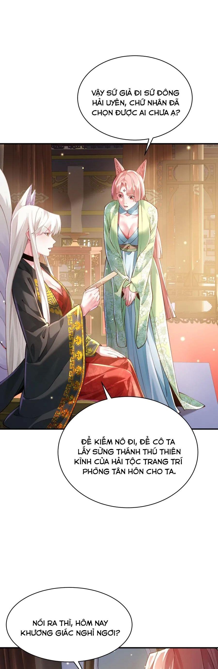 bói toán mà thôi, cửu vĩ yêu đế sao lại thành nương tử ta?! chapter 35 18