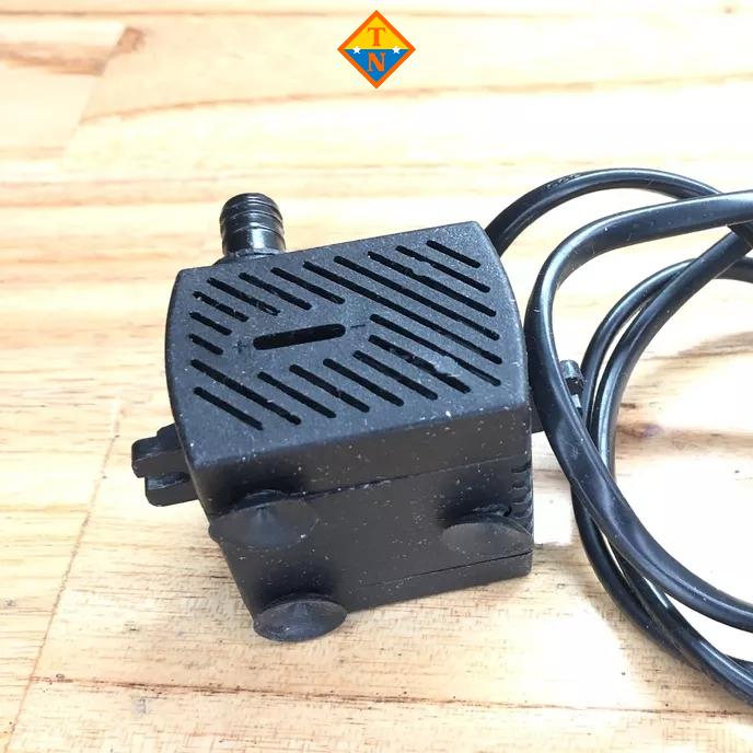 Bơm chìm mini 3W, 220Vac cho hồ cá, quạt hơi nước...