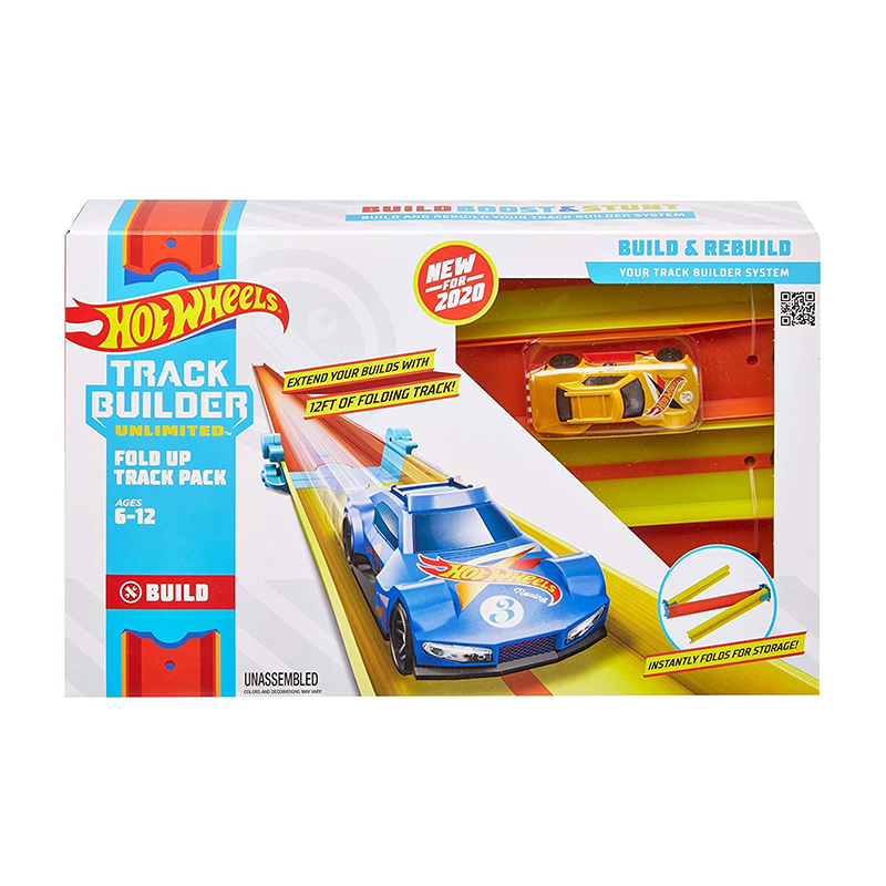 Đồ Chơi Mô Hình HOT WHEELS Bộ Đường Đua Hot Wheels Xếp Gọn GLC91/GLC87