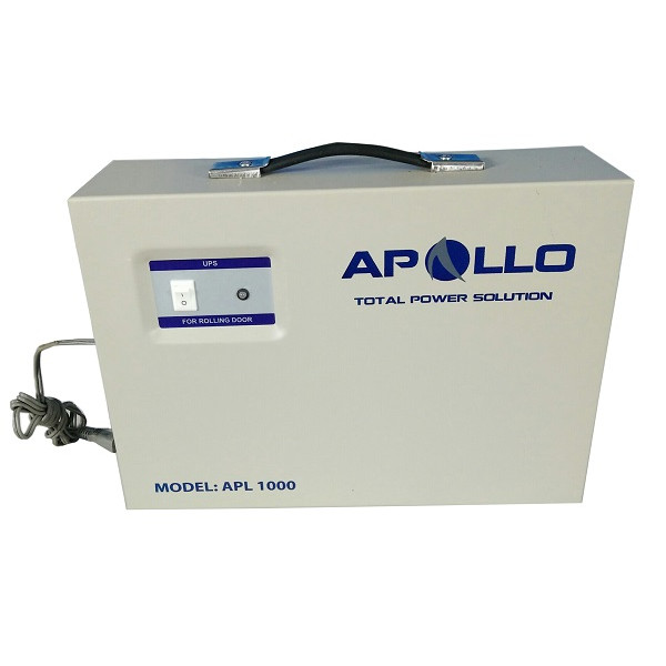 Bộ Lưu Điện Cửa Cuốn Apollo APL1000 sử dụng cửa dưới 500kg - hàng nhập khẩu