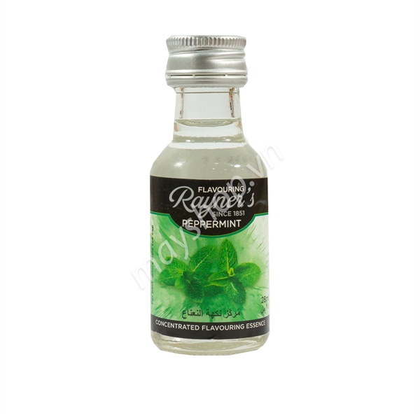 Hương Bạc Hà hiệu Rayner's Peppermint Essence - Chai 28ml
