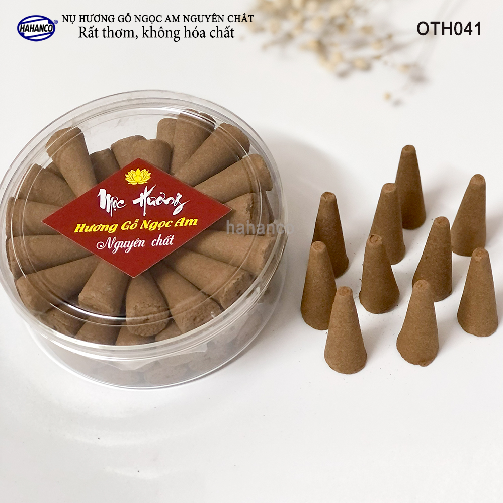 Nhang nụ siêu sạch gỗ Ngọc Am lên tuyết - hương thơm lan tỏa Xông trầm phong thủy, Xua đuổi tà khí tai ương - giúp thư giãn tĩnh tâm, an yên