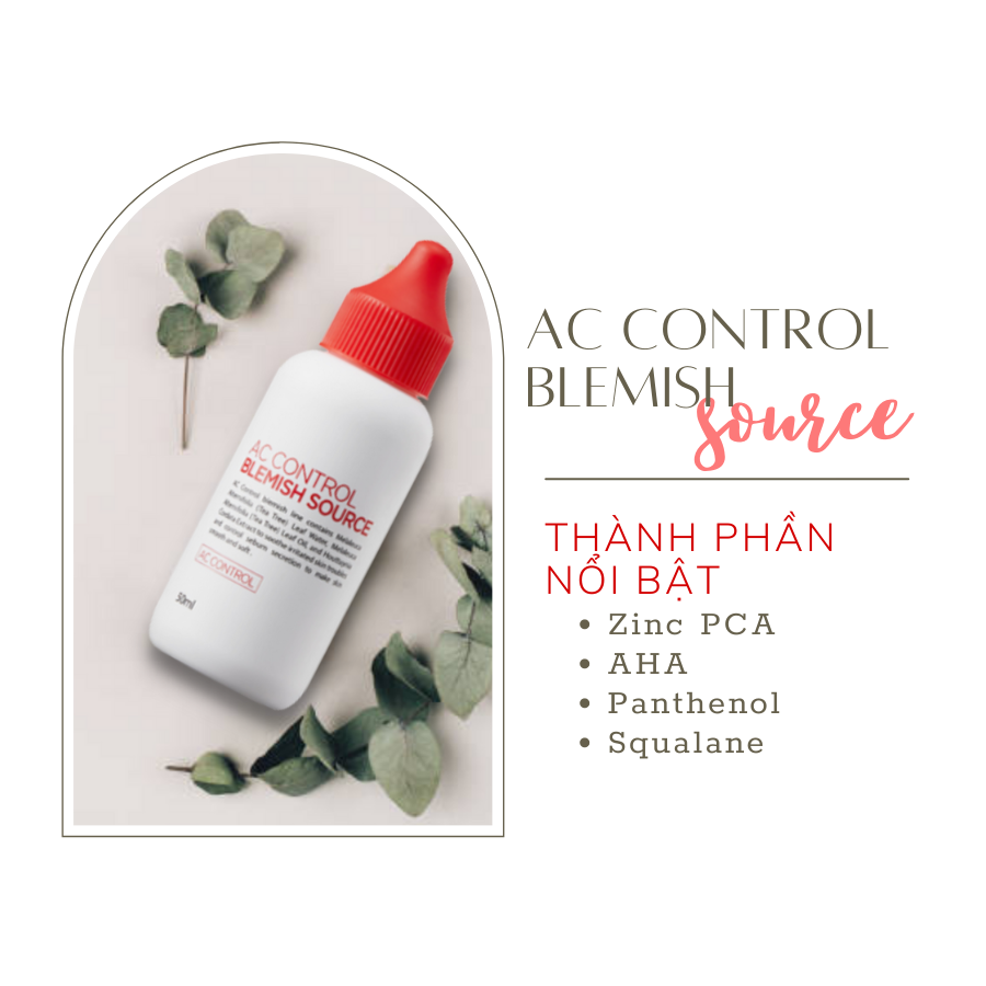 Dung Dịch Làm Sạch Da Mụn GoodnDoc  AC Control Blemish Source 50ml