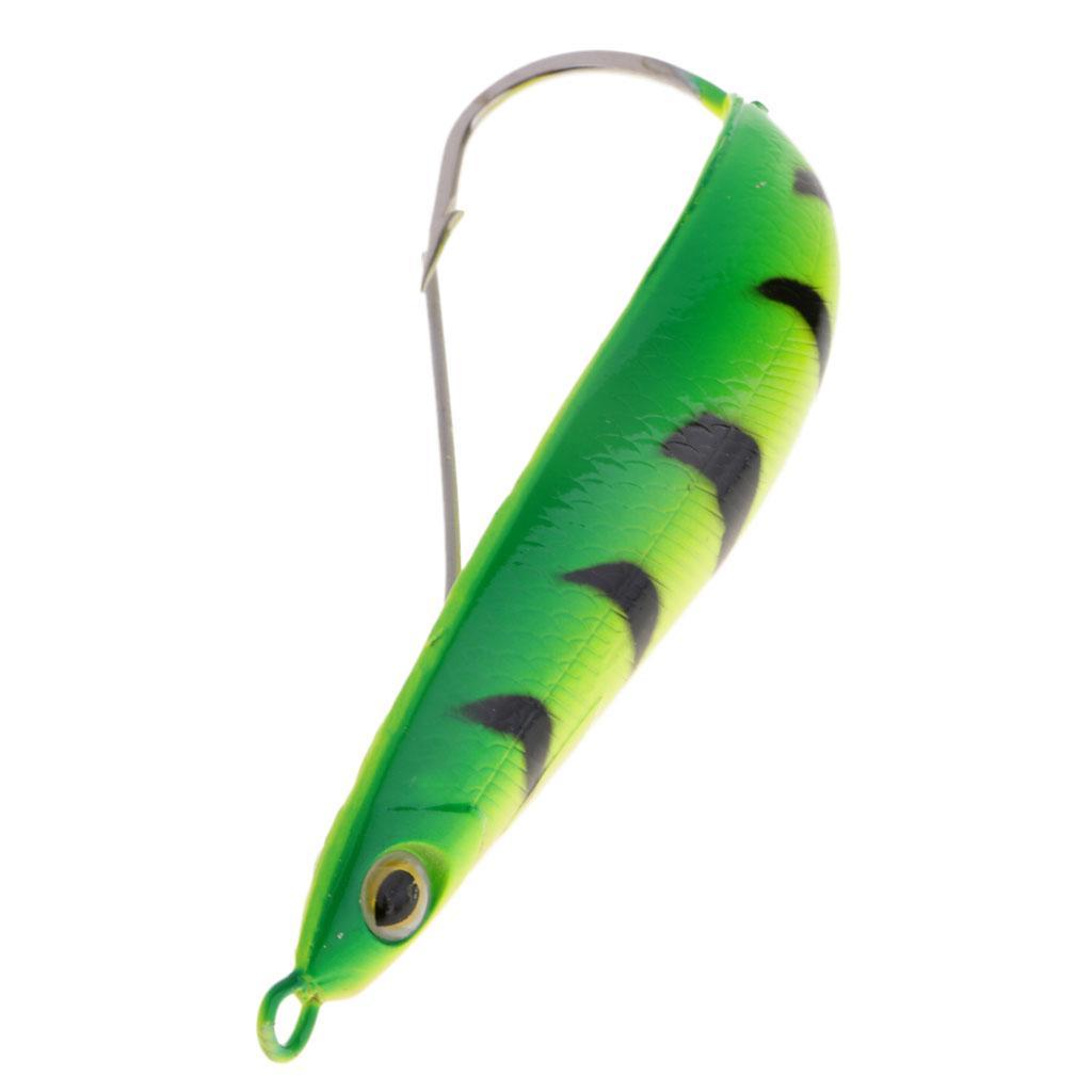 Minnow Spoon Baits 8.8cm 20g Freshwater Saltwater Crankbait Hard Bait Wobblers Ice Fishing Lure