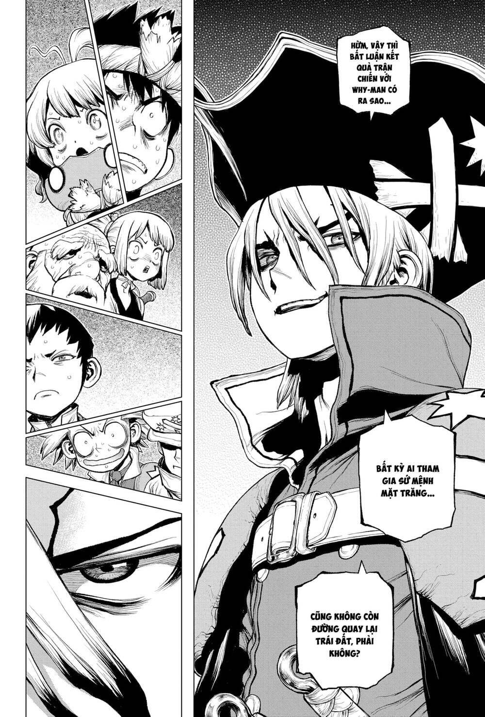 dr.stone - hồi sinh thế giới chapter 209 21