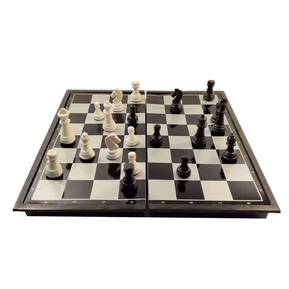Bộ cờ vua nam châm 25cm x 25cm hộp đen
