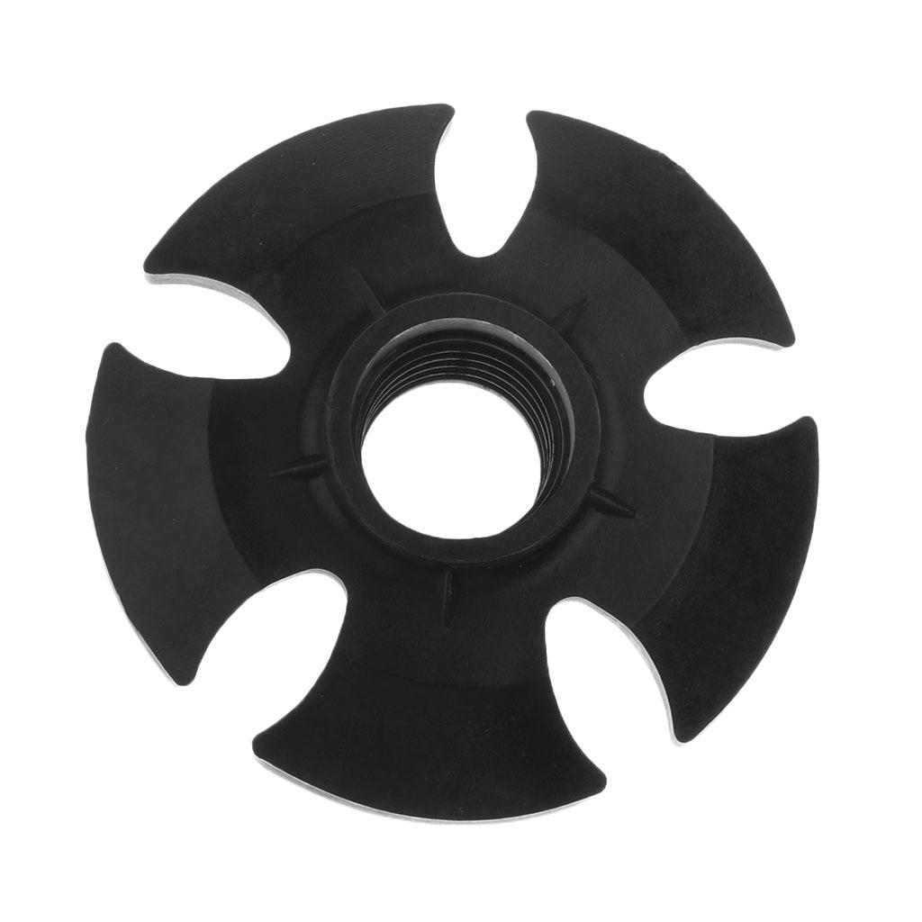 5Pcs Snowflake Basket End Cap Tip for Snow Shoes Trekking Pole Hiking Stick