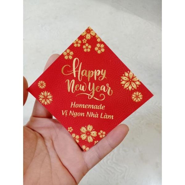 100 tem chúc mừng năm mới size 8*8