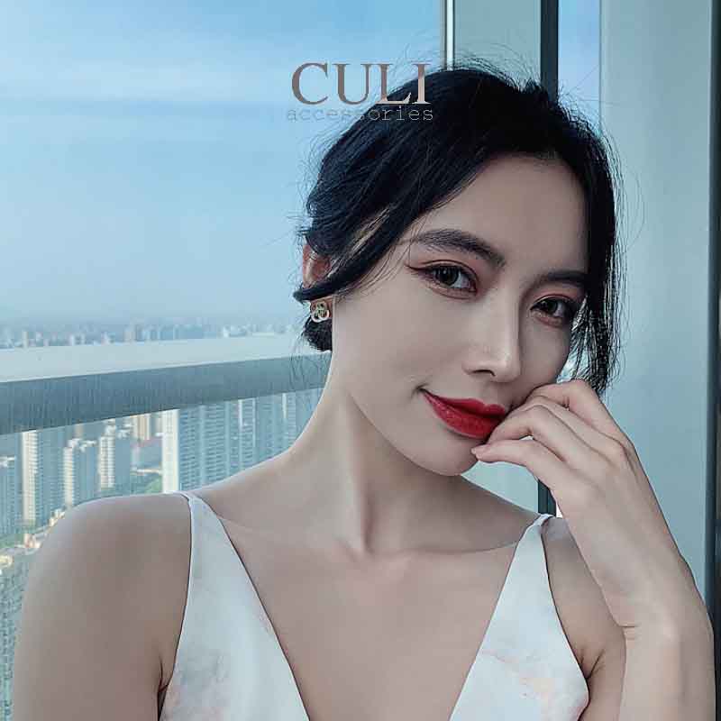 Khuyên tai, Bông tai thời trang HT664 - Culi accessories