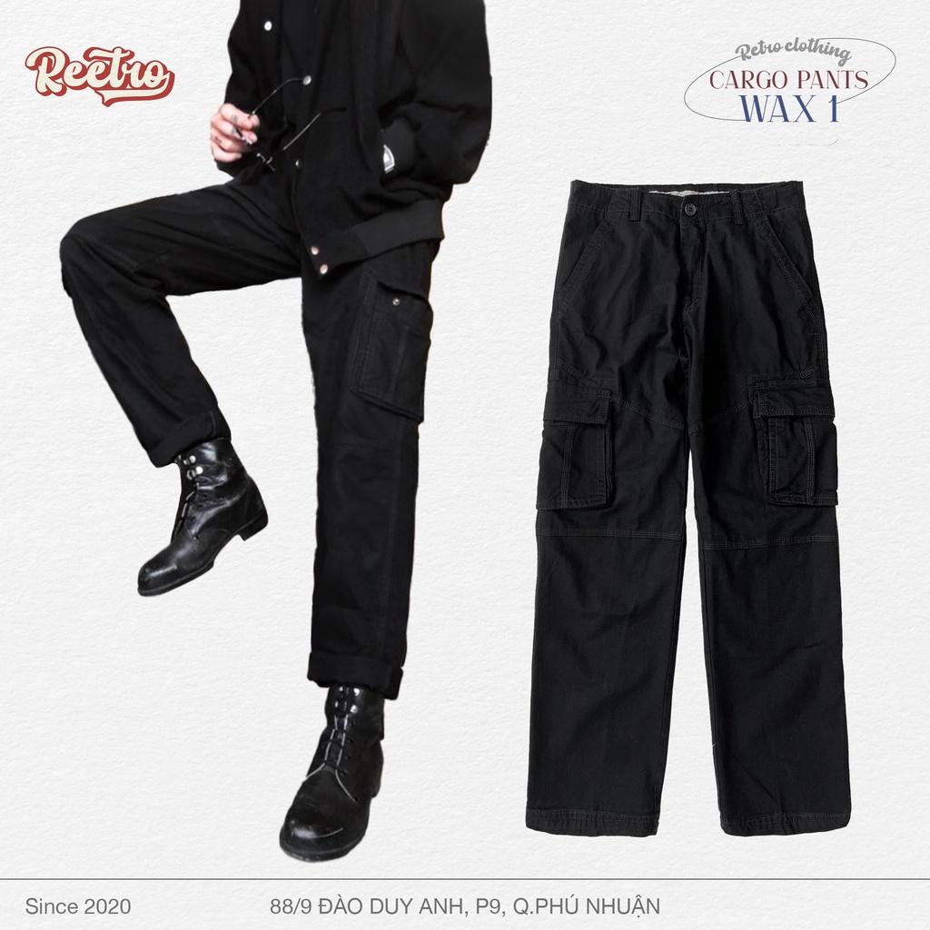 Quần Kaki Túi Hộp Nam Nữ Màu Sắc Retro - Chất Vải Dày Dặn Không Nhăn Không Xù - Chọn Size Theo Số Đo