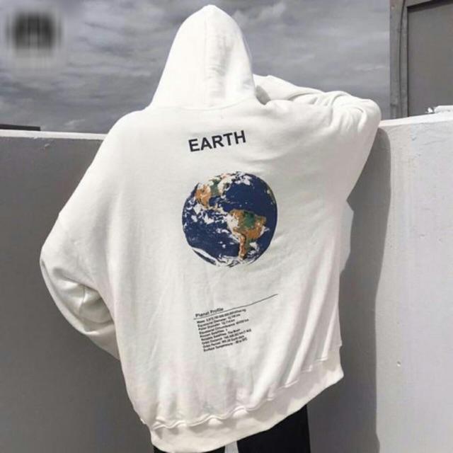 Áo hoodie Planet form rộng
