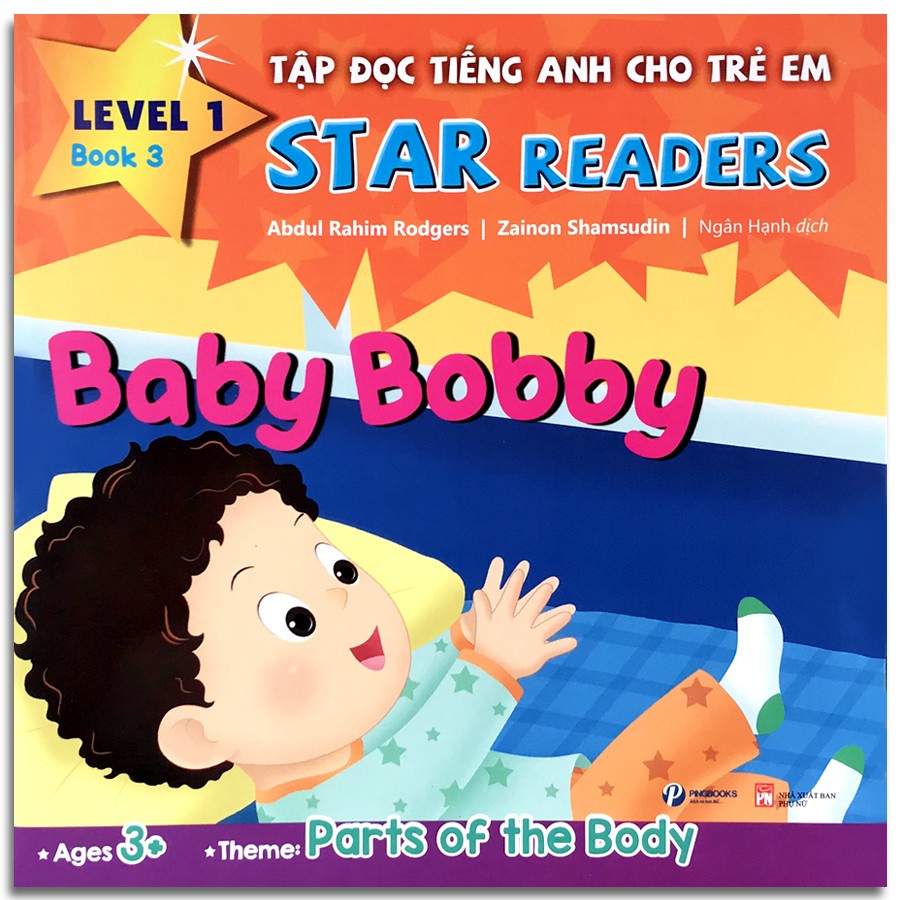 Sách - Tập Đọc Tiếng Anh Cho Trẻ Em - Star Readers - Book 3: Parts Of The Body