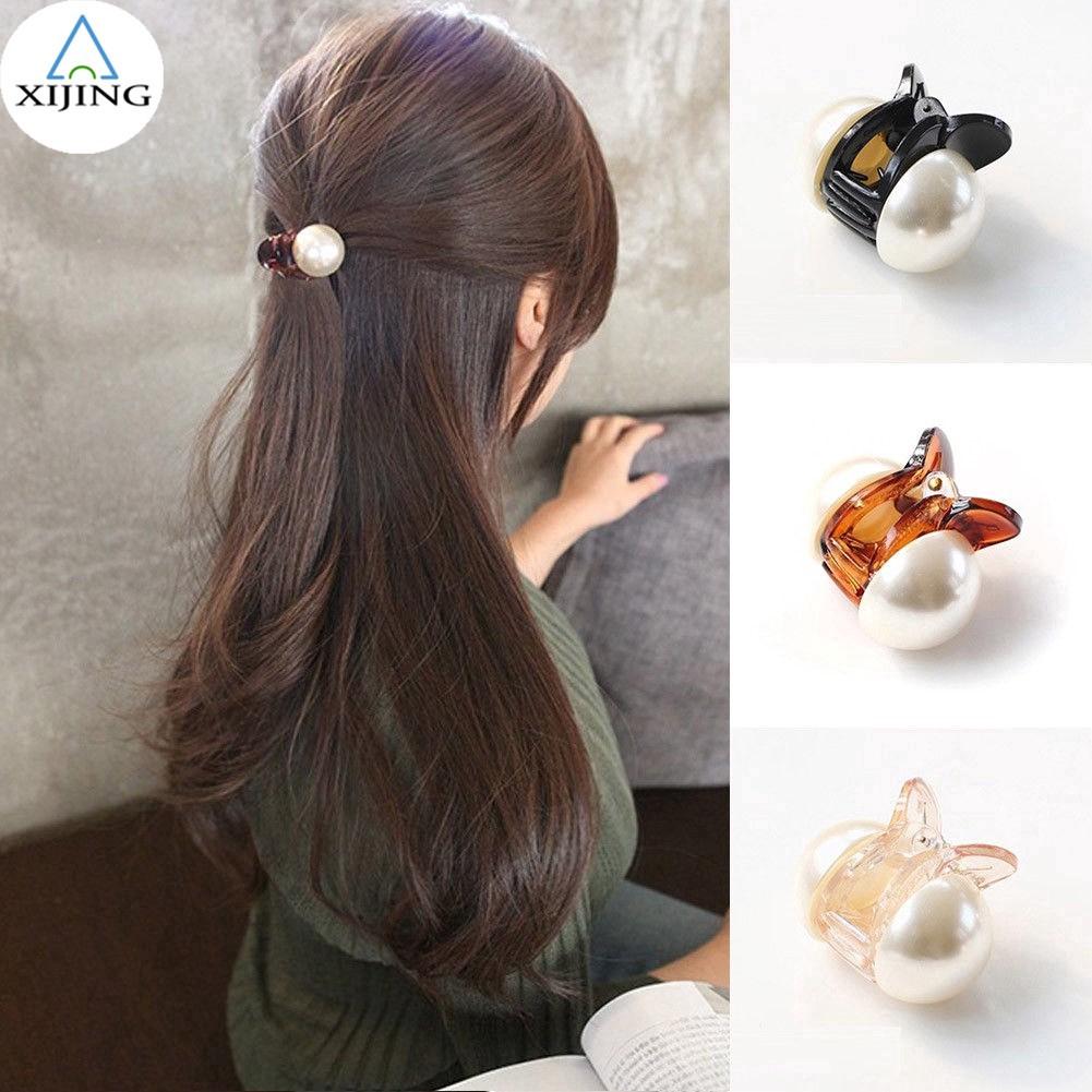 Kẹp tóc càng cua đính 1 hạt