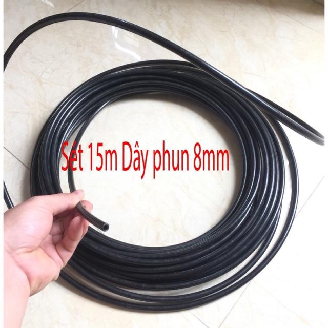 15m dây phun sương 8mm chất lượng cao