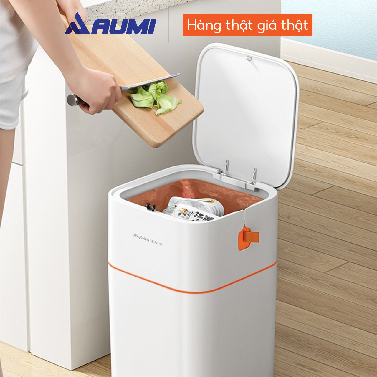 Thùng rác tự đóng gói Joybos ZFY39 / XZFY3 15L - Hàng nhập khẩu