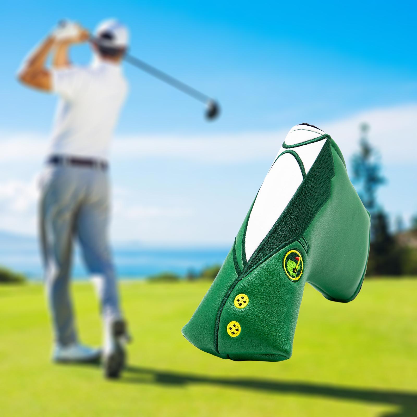 Durable Golf Club Headcover Blade Putter Guard Travel Head Cover Golfer Gift