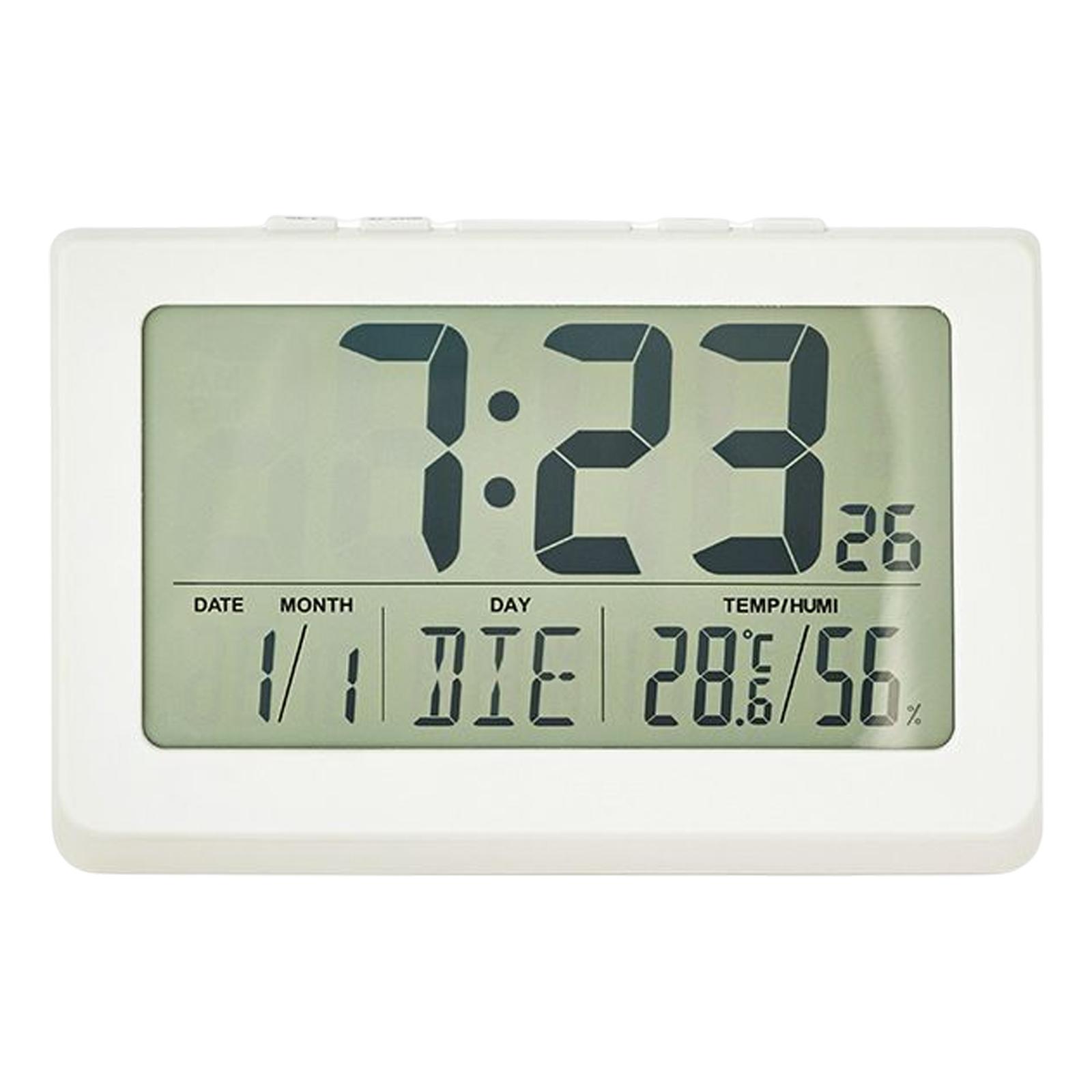 Digital Clock Time Week Date Fashion for Living Room Decorations