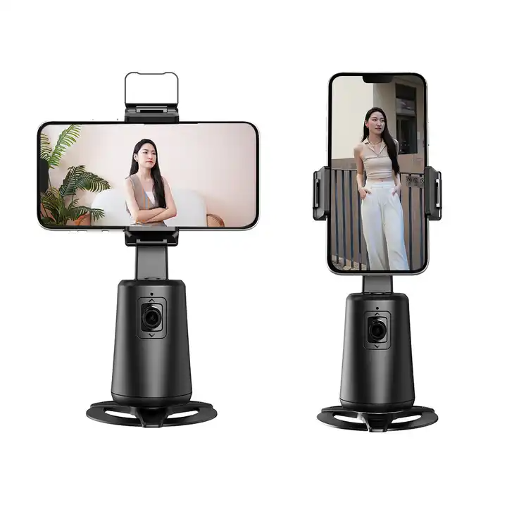 Chân kẹp AI theo dõi chủ thể cho điện thoại để livestream, quay Video HighTechGate A200, hàng chính hãng