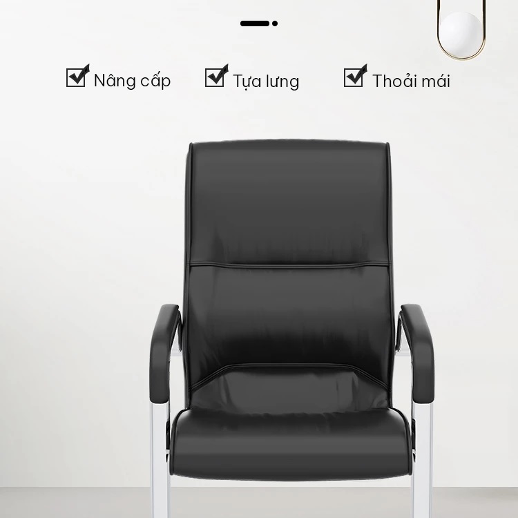 Ghế Văn Phòng Khung Kim Loại Chắc Chắn, Chống Oxy Hóa GH04