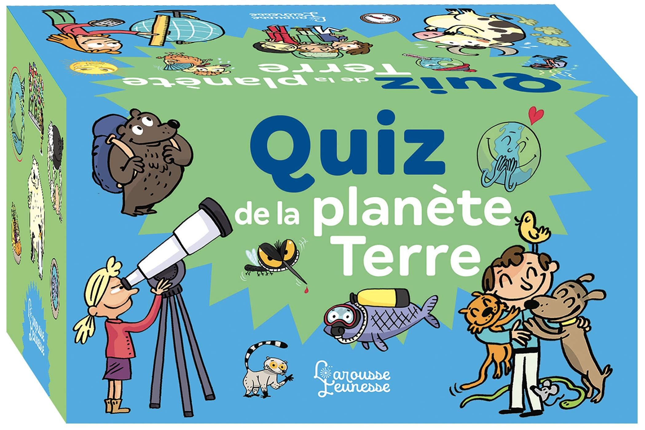 Bộ câu đố tiếng Pháp: Quiz De La Planete Terre