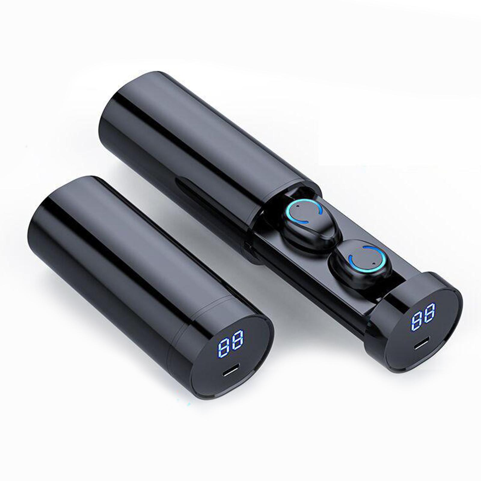 Bluetooth 5.0 Headset Wireless Earphones Sports Noise Cancelling