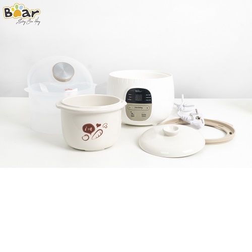 Nồi nấu chậm 0,8L Bear SUBE001- PHIÊN BẢN QUỐC TẾ - HÀNG CHÍNH HÃNG