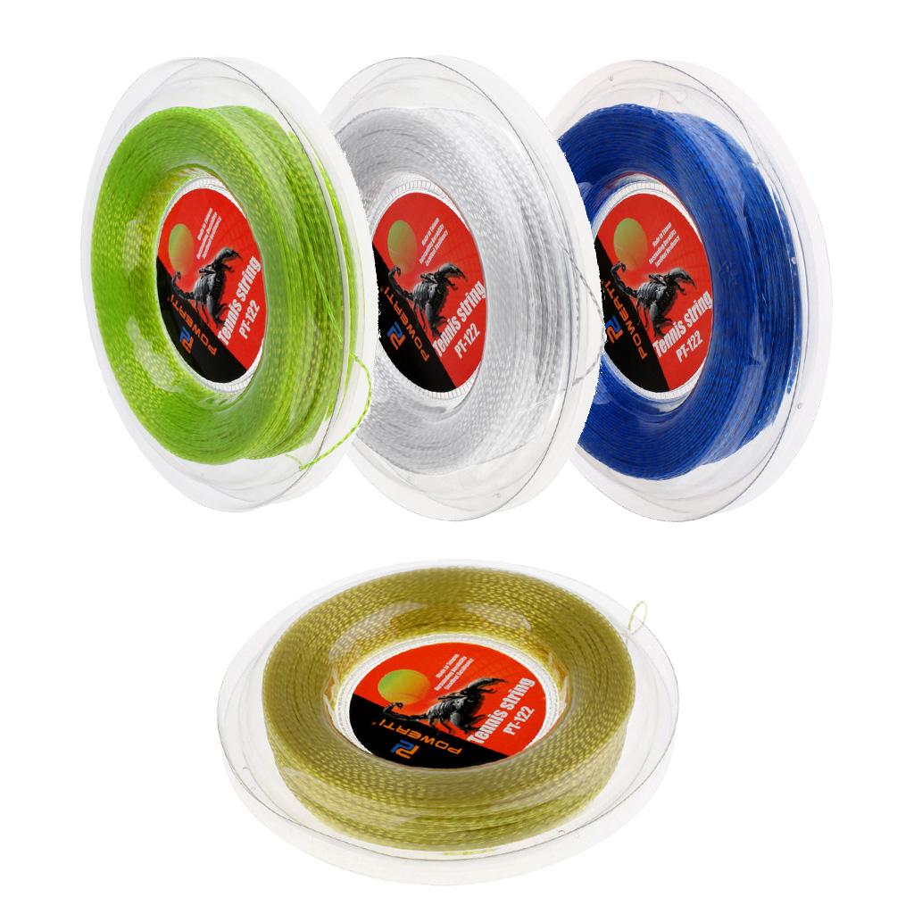 Tennis String Durable High Elastic Nylon Tennis Racquet String 200m 1.3mm