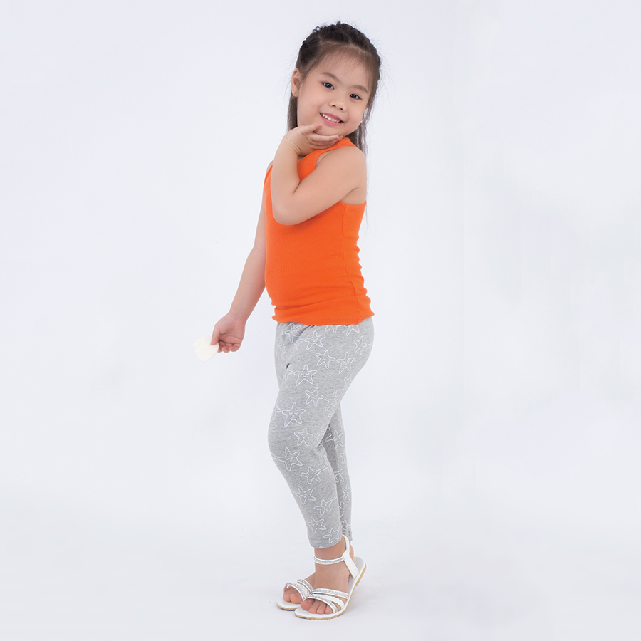 Quần Legging Bé Gái In Hình Sao Biển Ugether Ukid155