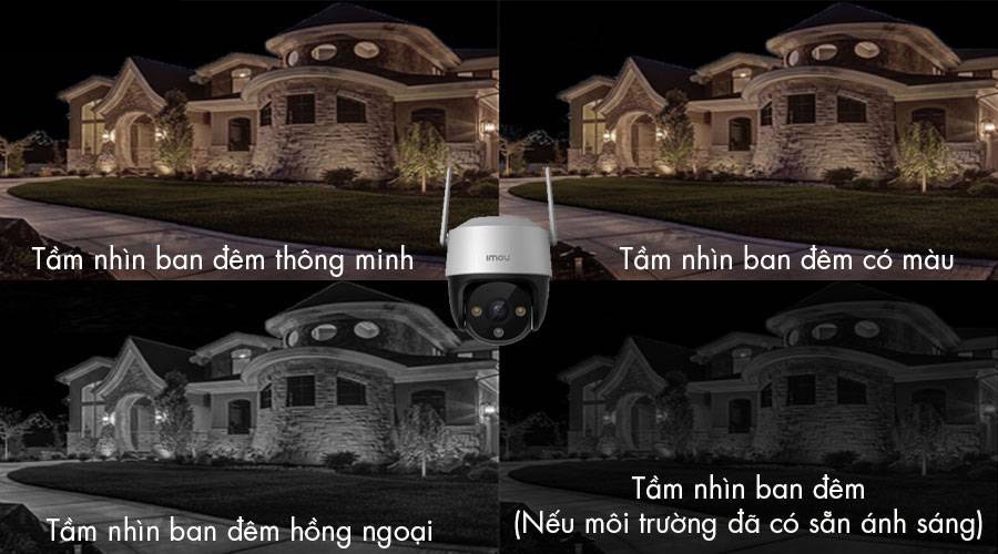 Camera WIFI ngoài trời IMOU IPC-S21FP - Hàng chính hãng