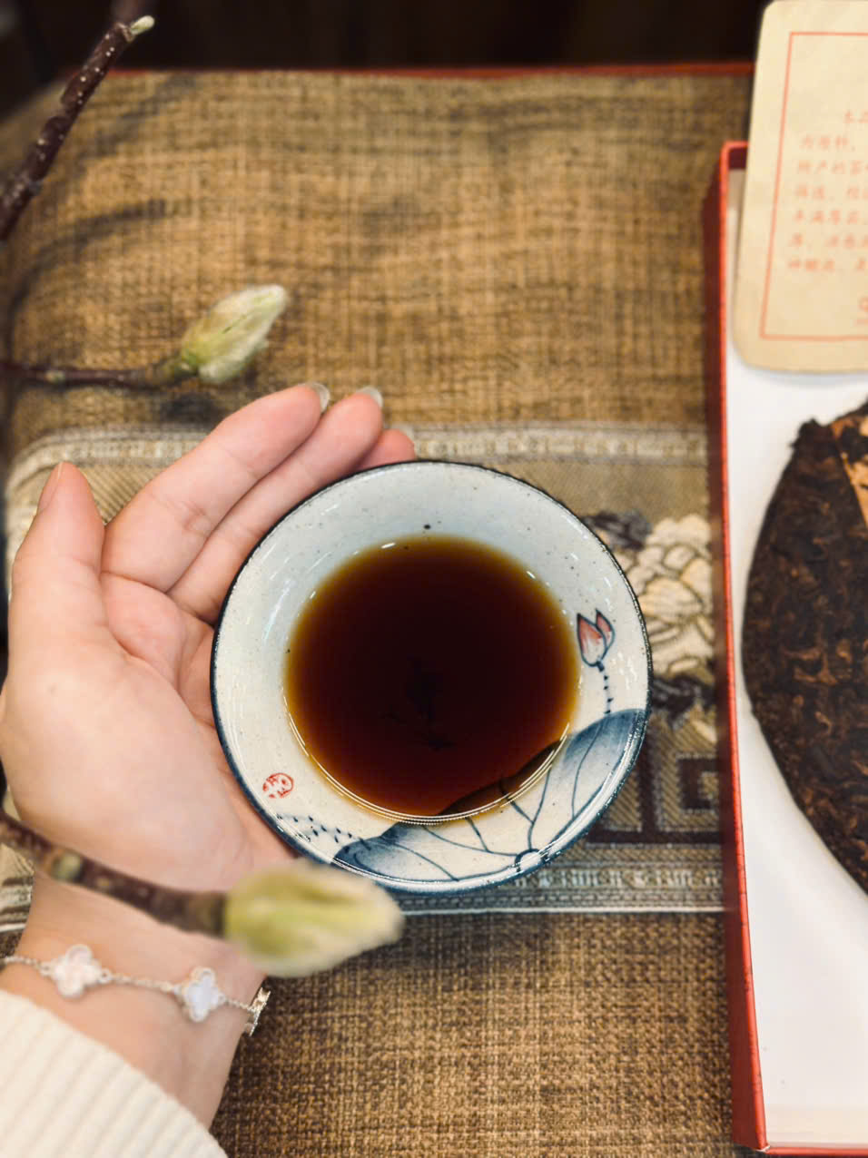 TRÀ PHỔ NHĨ CHÍN "KIM NHA TRẦN HƯƠNG NÚI BỐ LÃNG" - TRÀ NGON LÂU NĂM - TRÀ QUÀ TẶNG