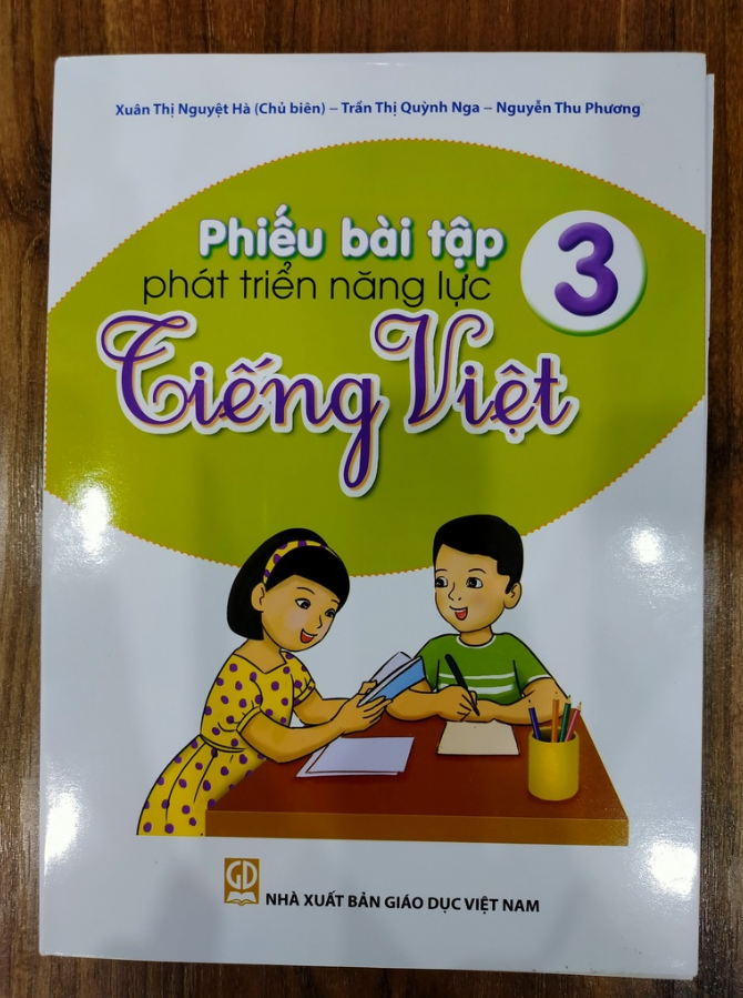 Sách - Phiếu bài tập phát triển năng lực Tiếng Việt lớp 3