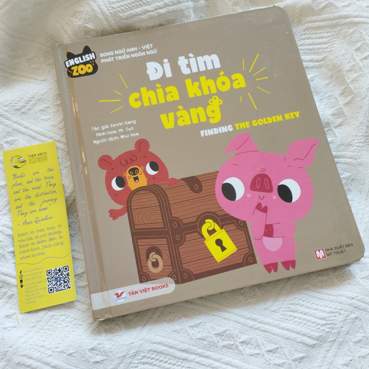 Sách thiếu nhi Đi Tìm Chìa Khóa Vàng - Finding Golden Key
