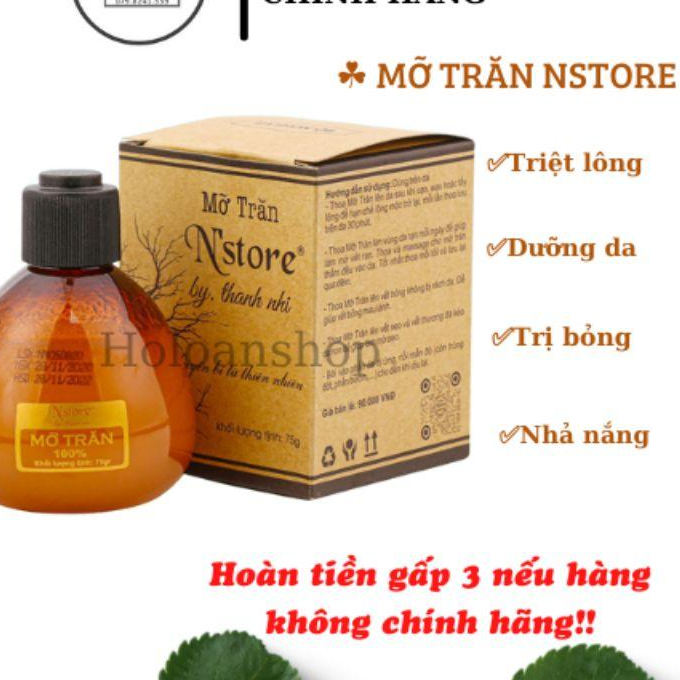 Mỡ Trăn Nguyên chất Nstore by Thanh Nhi