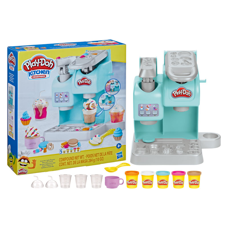 Đồ Chơi PLAYDOH Máy Pha Cà Phê Vui Nhộn F4372