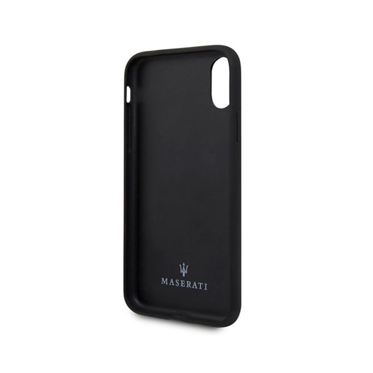 Bao Da, Ốp Lưng dành cho Iphone XsMAX- hiệu xe Maserati - HÀNG NHẬP KHẨU